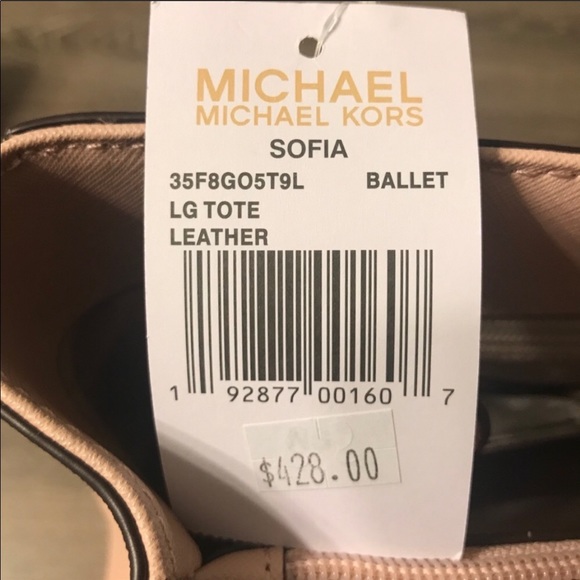 Michael Kors Sofia Large Saffiano Leather Tote - Picture 4 of 6